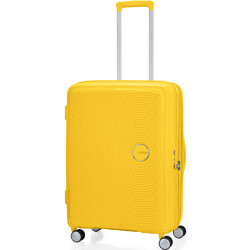 American Tourister Curio 2 Medium 69cm Hardside Suitcase Golden Yellow 45139