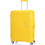 American Tourister Curio 2 Large 80cm Hardside Suitcase Golden Yellow 45140