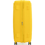 American Tourister Curio 2 Hardside Suitcase Set of 3 Golden Yellow 45138, 45139, 45140 with FREE Memory Foam Pillow 21244 - 4