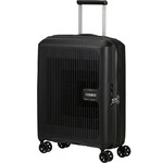 American Tourister Aerostep Small/Cabin 55cm Hardside Suitcase Black 46819