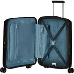 American Tourister Aerostep Small/Cabin 55cm Hardside Suitcase Black 46819 - 5