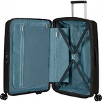 American Tourister Aerostep Medium 67cm Hardside Suitcase Black 46820 - 5