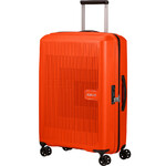 American Tourister Aerostep Medium 67cm Hardside Suitcase Bright Orange 46820