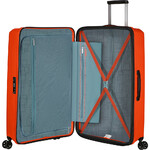 American Tourister Aerostep Hardside Suitcase Set of 3 Bright Orange 46819, 46820, 46821 with FREE Memory Foam Pillow 21244  - 5