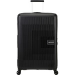 American Tourister Aerostep Hardside Suitcase Set of 3 Black 46819, 46820, 46821 with FREE Digital Luggage Scale 12775 - 1