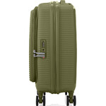 American Tourister Curio Book Opening Small/Cabin 55cm Hardside Suitcase Khaki 48232 - 3