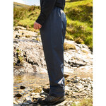 Mac in a Sac Packable Waterproof Unisex Overtrousers Small Navy OS - 3