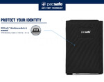 Pacsafe RFIDsafe RFID Blocking Trifold Wallet Black 11005 - 5