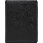 Cellini Ladies' Tuscany Leather RFID Blocking Card Holder Wallet Black WOM23