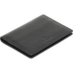 Cellini Ladies' Tuscany Leather RFID Blocking Card Holder Wallet Black WOM23 - 4