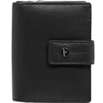 Cellini Ladies' Tuscany Medium Book Leather RFID Blocking Wallet Black W0110