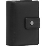 Cellini Ladies' Tuscany Medium Book Leather RFID Blocking Wallet Black W0110 - 3