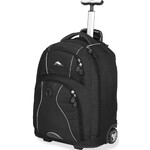 High Sierra Freewheel 17" Laptop Wheel Backpack Black 25521