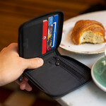 Pacsafe RFIDsafe RFID Blocking Bi-Fold Zip Around Wallet Tan 11050 - 4