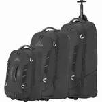 High Sierra Composite V4 Backpack Wheel Duffel Set of 3 Silver 36023, 36024, 36025 with FREE Memory Foam Pillow 21244
