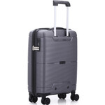 Qantas Byron Small/Cabin 55cm Hardside Suitcase Charcoal 2200S - 2