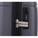 Qantas Byron Small/Cabin 55cm Hardside Suitcase Charcoal 2200S - 5