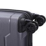 Qantas Byron Small/Cabin 55cm Hardside Suitcase Charcoal 2200S - 7