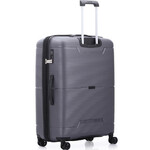 Qantas Byron Large 77cm Hardside Suitcase Charcoal 2200L - 2