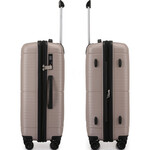 Qantas Byron Medium 67cm Hardside Suitcase Champagne 2200M  - 3