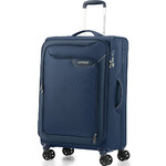 American Tourister Applite 4 Eco Medium 71cm Softside Suitcase Navy 45823