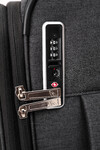 Qantas Adelaide Large 81cm Softside Suitcase Black F400L - 6