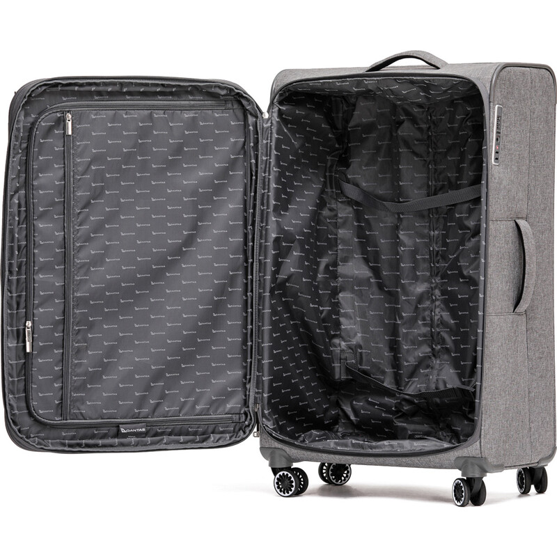 Bagworld Australia Shop Viewing Qantas Adelaide Medium 69cm Softside Suitcase Grey F400M