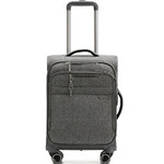 Qantas Adelaide Small/Cabin 55cm Softside Suitcase Grey F400S - 1
