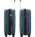 Qantas Byron Hardside Suitcase Set of 3 Forest 2200S, 2200M, 2200L with FREE Memory Foam Pillow 21244 - 3