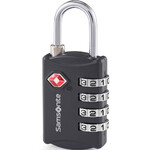 Samsonite Travel Accessories 4 Dial TSA Combination Lock Black 51334
