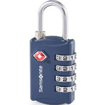 Samsonite Travel Accessories 4 Dial TSA Combination Lock Midnight Blue 51334