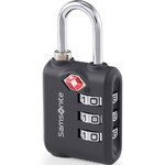 Samsonite Travel Accessories 3 Dial TSA Combination Lock Black 51335