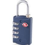 Samsonite Travel Accessories 4 Dial TSA Combination Lock Midnight Blue 51334 - 1