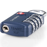 Samsonite Travel Accessories 4 Dial TSA Combination Lock Midnight Blue 51334 - 2
