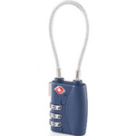 Samsonite Travel Accessories 3 Dial TSA Cable Lock Midnight Blue 51908 - 1