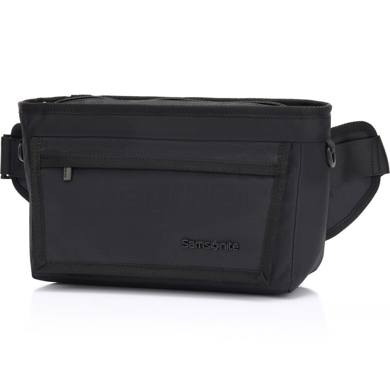 Bagworld Australia Shop Viewing Samsonite Travel Accessories Antimicrobial Shoulder Waist Bag Black 51449