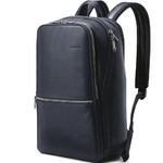 Samsonite Classic Leather 14.1" Laptop & Tablet Slim Backpack Navy 26036 