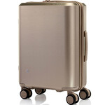 Samsonite Evoa Z Small/Cabin 55cm Hardside Suitcase Ivory Gold 51100
