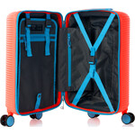 American Tourister Rollio Small/Cabin 52cm Hardside Suitcase Coral 49833 - 6