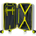 American Tourister Rollio Small/Cabin 52cm Hardside Suitcase Light Grey 49833 - 6