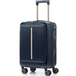 Samsonite Beamix 15.6" Laptop & Tablet Small/Cabin 55cm Front Pocket Hardside Suitcase Navy 47130