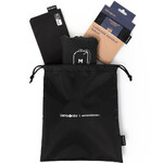 Samsonite Travel Accessories Antimicrobial Drawstring Bag Set Black 39245