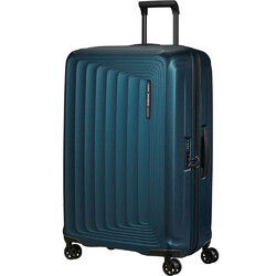 Samsonite Nuon Large 75cm Hardside Suitcase Matt Petrol Blue 34402