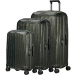 Samsonite Major-Lite Hardside Suitcase Set of 3 Climbing Ivy 47117, 47119, 47120 with FREE Memory Foam Pillow 21244