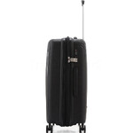 Qantas New York Medium 66cm Hardside Suitcase Black QF27M - 3