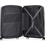 Qantas New York Medium 66cm Hardside Suitcase Black QF27M - 5