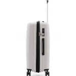 Qantas New York Medium 66cm Hardside Suitcase White QF27M - 3