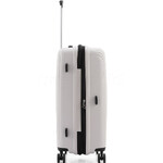 Qantas New York Medium 66cm Hardside Suitcase White QF27M - 4