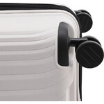 Qantas New York Medium 66cm Hardside Suitcase White QF27M - 8