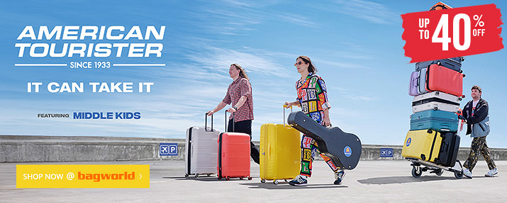 American Tourister Luggage @ Bagworld
